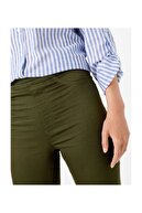 Marks & Spencer Kadın Yeşil Yüksek Belli Jegging Pantolon