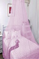 Çt Çeyizci Tekstil Renkli Cibinlik Yatak Bebek Beşik Cibinliği Yatak Sineklik