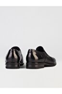 Cabani Kışlık Hakiki Deri Siyah Erkek Klasik Ayakkabı