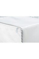 Meleni Home 6'lı Set Baskılı Yastık Hurcu - Çok Amaçlı Yastık Kıyafet Saklama Sandık Tipi Hurç 52 X 28 X 22 Cm