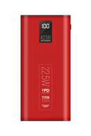 Powerway Tx12 Kırmızı Hızlı Şarj Pd 22.5w Dijital Göstergeli 10.000 Mah