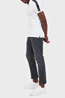 Calvin Klein Logolu Slim Fit Pamuklu T Shirt Erkek Polo J30j320598 Yaf