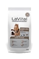 La Vital Lavital Kilo Kontrolü Için Kuzulu Kısırlaştırılmış Kedi Maması 12kg