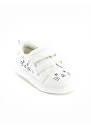 Minipicco Kız Çocuk Beyaz Ortopedik Ayakkabı