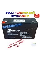 6 ولت 12 آمپر موتور جیپ اسباب بازی خودرو خودرو باتری 6 ولت 12 ساعت باتری خشک-thumb