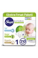 Tanie Sleepy Natural Diaper 1 numer noworodka 210 sztuk Sleepy Natural sklep