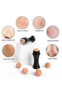 غلتک صورت سنگ مات کننده، جاذب روغن، مات کننده پوست، غلتک آتشفشانی-thumb