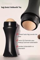 غلتک صورت سنگ مات کننده، جاذب روغن، مات کننده پوست، غلتک آتشفشانی-thumb