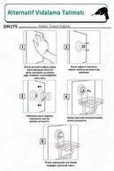 کاغذ توالت تحقیقات خلاء Chrome DM275-thumb