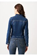 Mavi Daisy 90 S Zımparalı Jean Ceket Slim Fit / Dar Kesim 1113632061