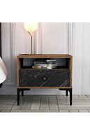 WALNUT / BLACK MARBLE