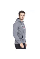 Sportive Swerun Erkek Gri Günlük Stil Sweatshirt 710719-ant