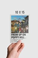 DuoArt From Up On Poppy Hill Studio Ghibli Anime Info Card Bilgi Kartı Minimalist Poster