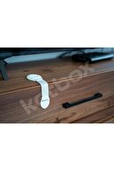 کابینت کشوی کودک اجناس سفید قفل ایمنی ایمنی قفل چند منظوره 5 عدد-thumb