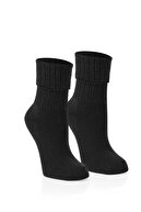 nettofit 6'lı Kışlık Kadın Yün 'lü Uyku Çorabı Soft Touch