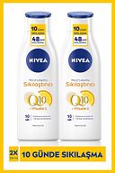 Sıkılaştırıcı Vücut Losyonu Q10 Vitamin C 250ml,48 Saat Nemlendirme,10 Günde Sıkılaş 2'li