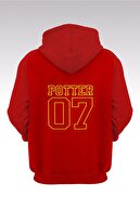 Tonny Mood Harry Potter Gryffindor 56 Kırmızı Kapşonlu Sweatshirt - Hoodie