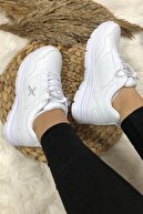 Kinetix Kadın Günlük Spor Beyaz Kadın Yürüyüş Ayakkabısı Suomy