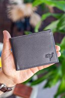 کیف پول مردانه چرم طبیعی آنتراسیت مشکی چرم طبیعی کوین-thumb