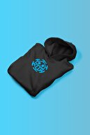 انیمه سیاه ترافالگار قانون هودی سویشرت یونیسکس انیمه قانون هودی-thumb