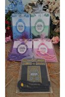 Tulle Keseli Yasin Juz کتاب 5 رنگ ترکیبی با تسبیح و گوش دادن به صدا هدایای تولد مولود-thumb