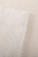 فرش ضد لغزش ضد لغزش کرم ریلکس با پایه قابل شستشو با پرز بلند فرش پست مدرن-thumb