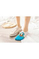 کفش کتانی 12 جفت چندرنگ زنانه لباسشویی نامرئی مدل های متنوع جوراب کفش ورزشی