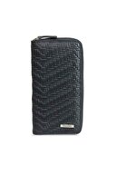 Black Straw Printed