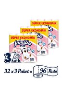 Familia Plus Parfümlü Tuvalet Kağıdı 96 Rulo