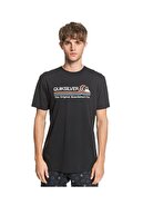 Quiksilver STONE COLD CLASSIC SS Siyah Erkek T-Shirt 101106967