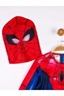 Spiderman Çocuk Kaslı Kostüm 18180