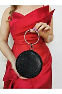 BLACK WITH STONES