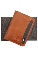 جا کارتی کیف پول Crazy Brown محافظ چرم اصل Rfid-thumb