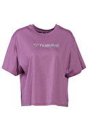 HUMMEL HMLTERAMO Mor Kadın T-Shirt 101085872