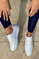 İnan Ayakkabı Unisex Beyaz Spor Ayakkabı&Sneaker INA100