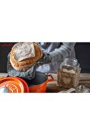 ست هشت قابلمه و تابه چدنی نارنجی مد روز-thumb