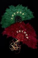 پنکه عروس بورگوندی، مهمانی مجردی، عروس در آینده، ساقدوش عروس، شب حنا، پنکه پر چوبی-thumb