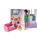 Barbie 'nin Muhteşem Malibu Evi - Pembe Kutu - 6 Odalı