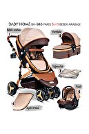 کالسکه کودک سیستم مسافرتی پاریس Bh-945 با کمک فنر-thumb