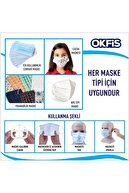 OKFİS 3d Maske Braketi 2li