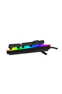 Rampage BYGAME-K1 RGB Led Frame Rainbow Mekanik Blue Switch Gaming Oyuncu Klavyesi