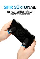 E-sport Finger Gloves - Pubg Gaming Gloves Sweat Proof 1 Pair - 2 Fingers-thumb