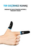 E-sport Finger Gloves - Pubg Gaming Gloves Sweat Proof 1 Pair - 2 Fingers-thumb