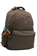 2200 کیسه مدرسه پارچه ضد آب Mink کوله پشتی مدرسه Unisex-thumb