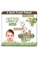 Baby Turco Doğadan 5 Numara Junıor 240 Adet