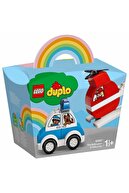LEGO Duplo Creative Play Itfaiye Helikopteri Ve Polis Arabası 10957
