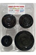 4 -سبک تر برای اجاق گاز برای مجموعه پشت لوله درب مینای دندان ، کوره گاز طبیعی 8 قطعه مجموعه کامل-thumb