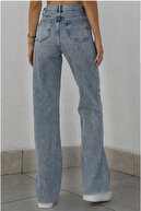 شلوار جین گشاد برفی Eloise Blue Snow Wash-thumb