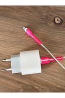 محافظ کابل دو طرفه کابل نسل جدید اپل (نوع c تا لایتینگ) سازگار-thumb