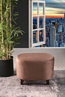 Zuliden &amp; Zuliden Küba Dikdötgen Puf Kahve 40x55 Cm B2039kh Fiyatı